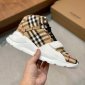 Replica burberry Regis Vintage Check Lace-Up Sneaker in Archive Beige at Nordstrom