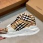 Replica burberry Regis Vintage Check Lace-Up Sneaker in Archive Beige at Nordstrom