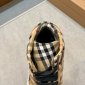 Replica burberry Regis Vintage Check Lace-Up Sneaker in Archive Beige at Nordstrom