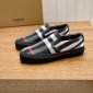 Replica Burberry Men's Curt Check Slip-On Sneakers