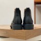 Replica Burberry Men's Allostock Boots - Black Birch Brown