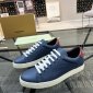 Replica Marc Joseph New York Spring Rd Sneaker in Fast Blue Mini Grainy at Nordstrom