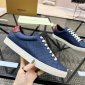 Replica Marc Joseph New York Spring Rd Sneaker in Fast Blue Mini Grainy at Nordstrom