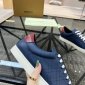 Replica Marc Joseph New York Spring Rd Sneaker in Fast Blue Mini Grainy at Nordstrom