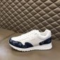 Replica Authentic Louis Vuitton Run Away sneakers monogram denim leather