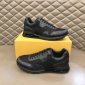 Replica BOSS Men's Parkour Faux Leather and Mesh Running Trainers - UK 11