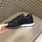 Replica LOUIS VUITTON - Authenticated Trainer - Leather Black for Men, Very good Condition