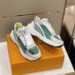 Replica HOGAN Hyperactive Green Suede Blend Sneakers