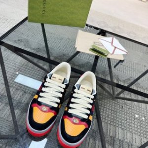 Screener leather low trainers Gucci 