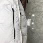 Replica Moncler Down Jacket White Duck Down in White