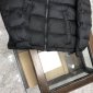 Replica Moncler Down Jacket White Duck Down in Black