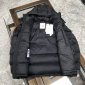 Replica Moncler Down Jacket White Duck Down in Black