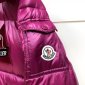 Replica Moncler Down Jacket White Duck Down in Purple