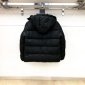 Replica Moncler Down Jacket White Duck Down in Black