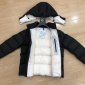 Replica Moncler Down Jacket White Duck Down in Black