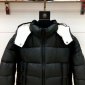 Replica Moncler Down Jacket White Duck Down in Black