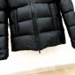 Replica Moncler Down Jacket White Duck Down in Black