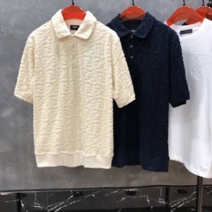 Bonsai - short-sleeve knitted cardigan - men - Cotton/Rayon/Nylon - L - Neutrals