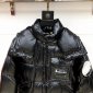 Replica Moncler Down Jacket White Duck Down in Black