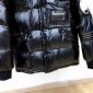 Replica Moncler Down Jacket White Duck Down in Black