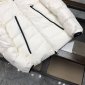 Replica Moncler Down Jacket White Duck Down in White