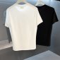 Replica Moncler Men's White Logo-print T-shirt