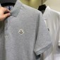 Replica Moncler Maglia Long Sleeve Polo in Grey at Nordstrom