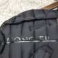 Replica Moncler Down Jacket White Duck Down in Black