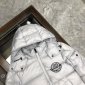 Replica Moncler Down Jacket White Duck Down in White