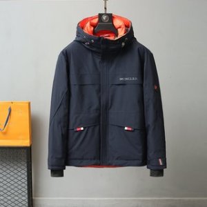 Moncler Jacket Cotton Hoodie in Blue