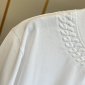 Replica Simone Rocha Men Men's Oversized Emblem Patchwork Shirt