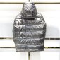 Replica Moncler Down Jacket White Duck Down in Sliver