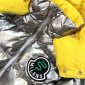 Replica Moncler Down Jacket White Duck Down in Sliver