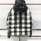 Replica Moncler Down Jacket White Duck Down in Black