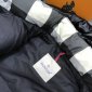 Replica Moncler Down Jacket White Duck Down in Black