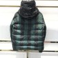 Replica Moncler Down Jacket White Duck Down in Green