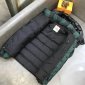 Replica Moncler Down Jacket White Duck Down in Green