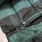 Replica Moncler Down Jacket White Duck Down in Green