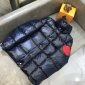 Replica Moncler Down Jacket White Duck Down in Blue