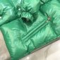 Replica Moncler Down Jacket White Duck Down in Green