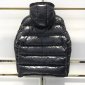 Replica Moncler Down Jacket White Duck Down in Black