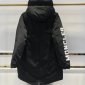 Replica Moncler Down Jacket White Duck Down in Black