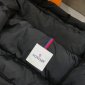 Replica Moncler Down Jacket White Duck Down in Black