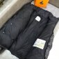 Replica Moncler Down Jacket White Duck Down in Black