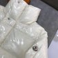 Replica Moncler Down Jacket White Duck Down in White