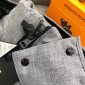 Replica Moncler Down Jacket White Duck Down in Gray