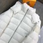 Replica Moncler Down Jacket White Duck Down in White