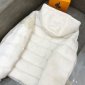 Replica Moncler Down Jacket White Duck Down in White