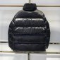 Replica Moncler Down Jacket White Duck Down in Black