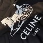 Replica Celine T-shirt Cotton in Black
